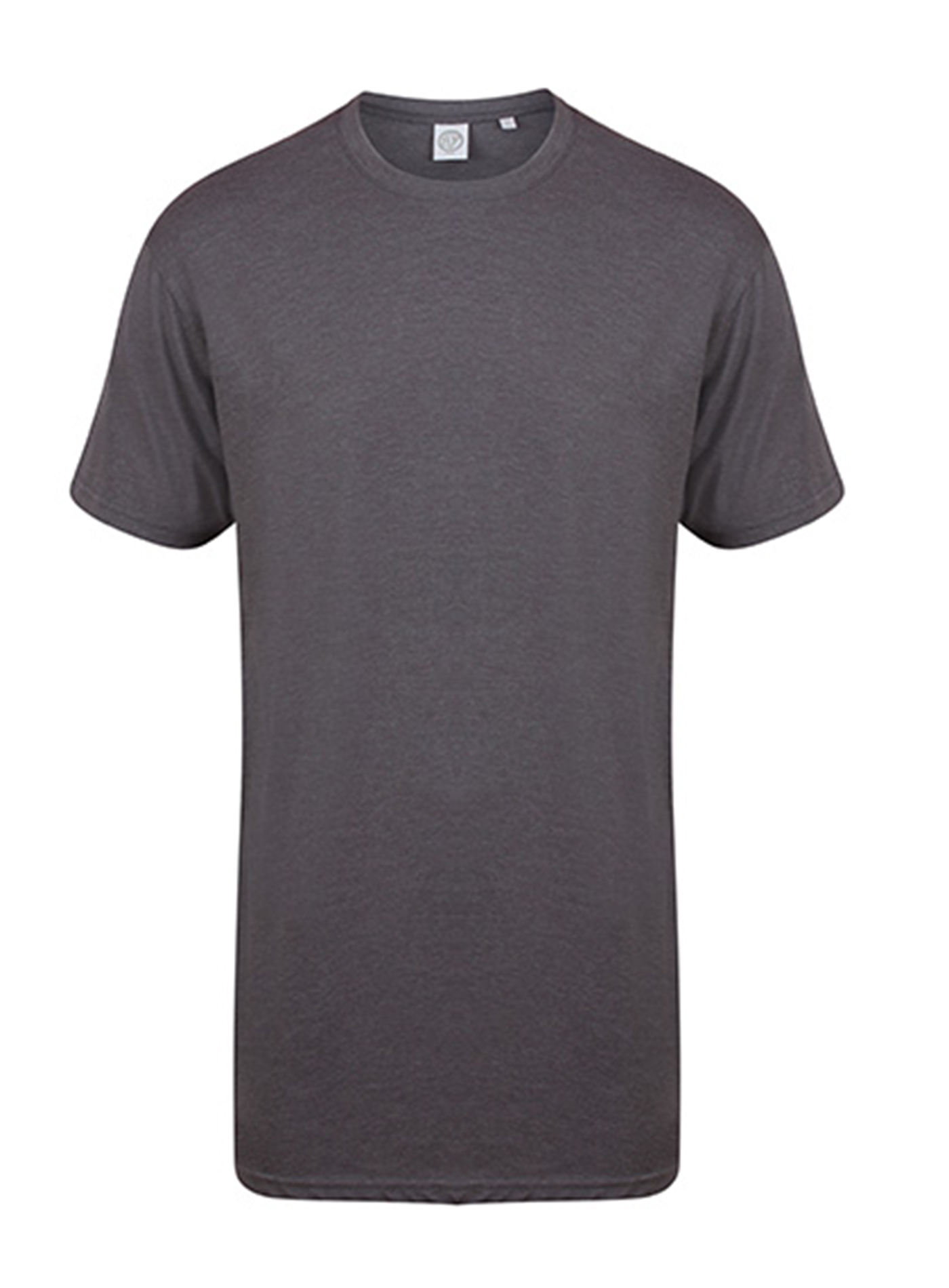 Pánské tričko s prodlouženým zadním dílem Skinnifit Longline T - Camouflage Charcoal L