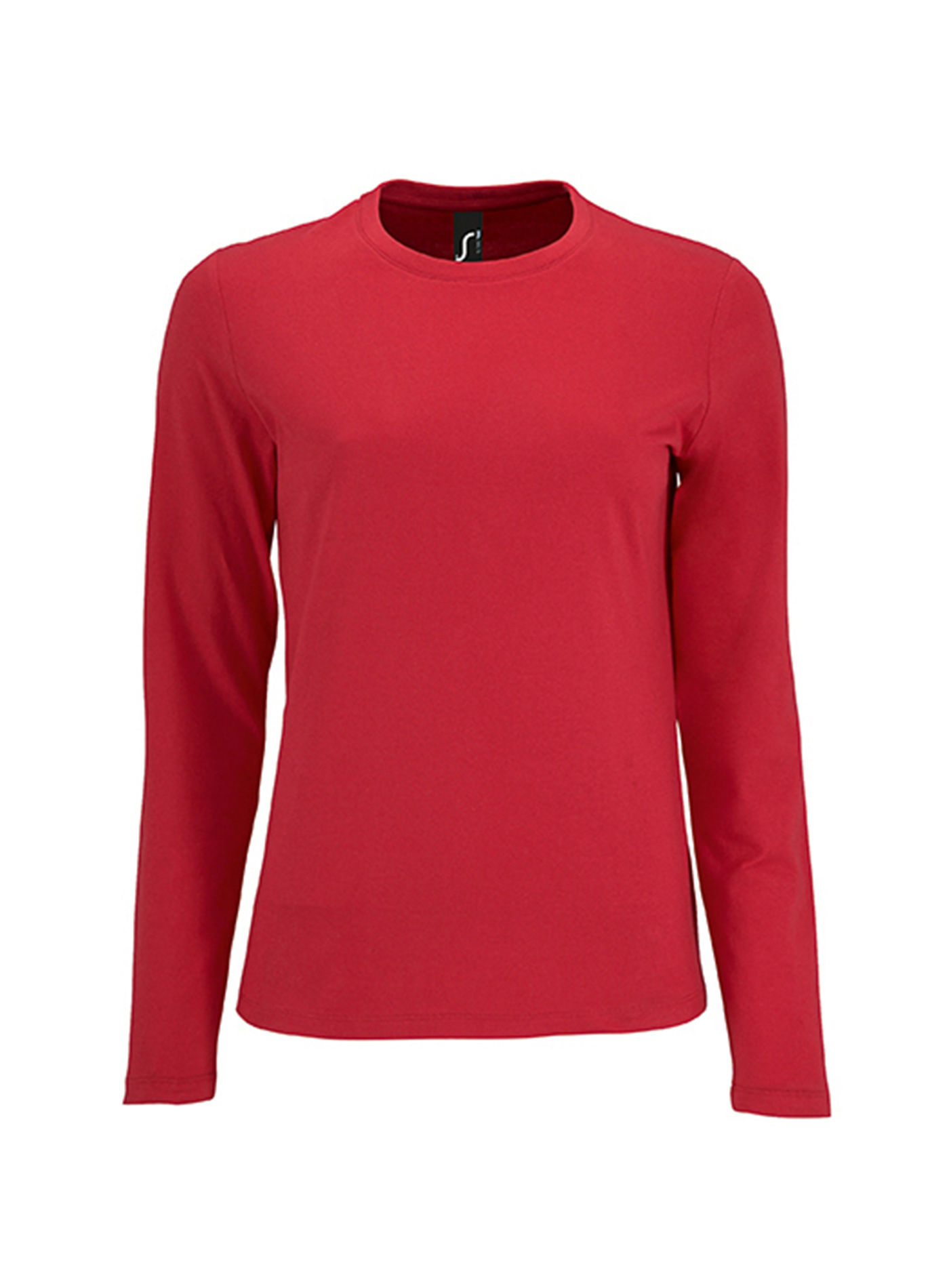 Dámské tričko s dlouhým rukávem SOL´S Imperial - Červená XL