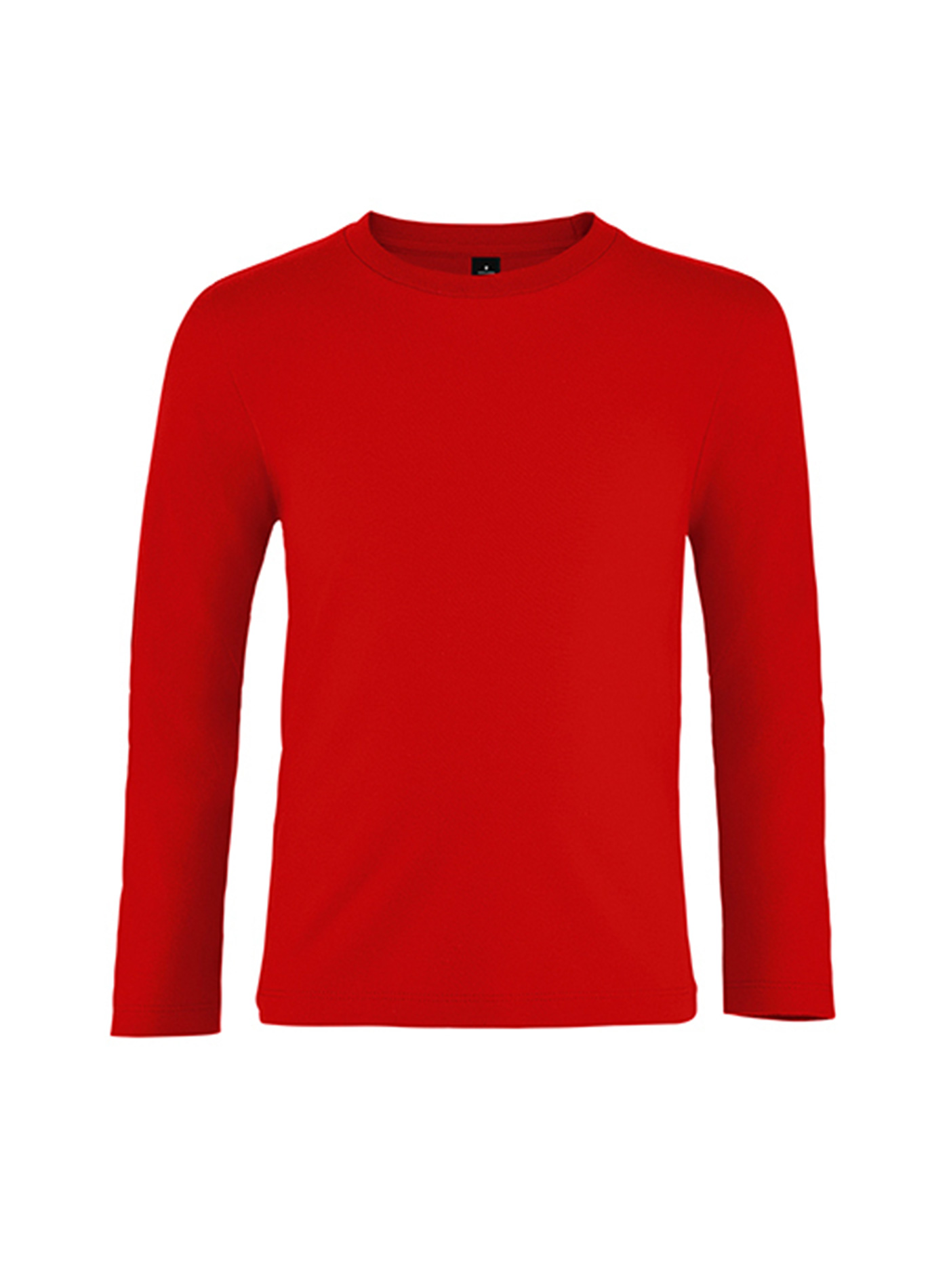 Dětské tričko s dlouhým rukávem SOL´S Imperial - Červená 4 Y