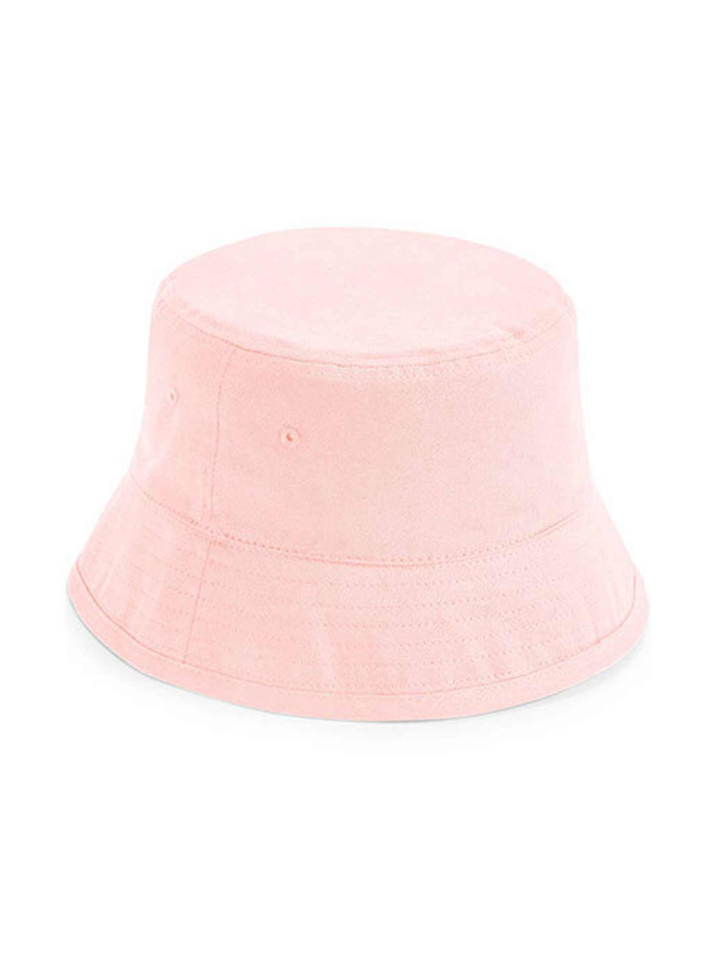 Dětský klobouček z organické bavlny Beechfield - Růžová M/L