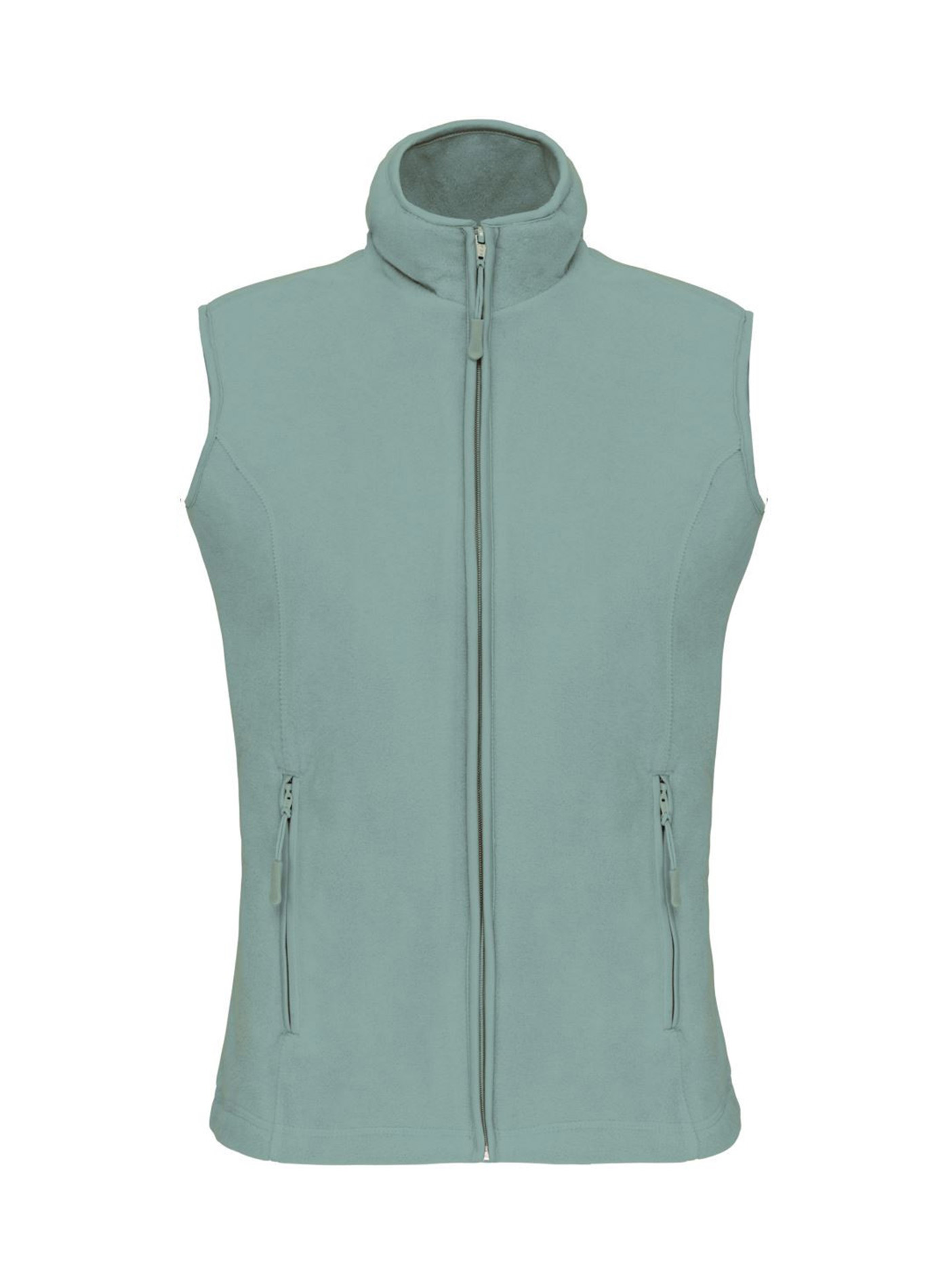 Fleecová vesta Melodie - Světle zelená XL