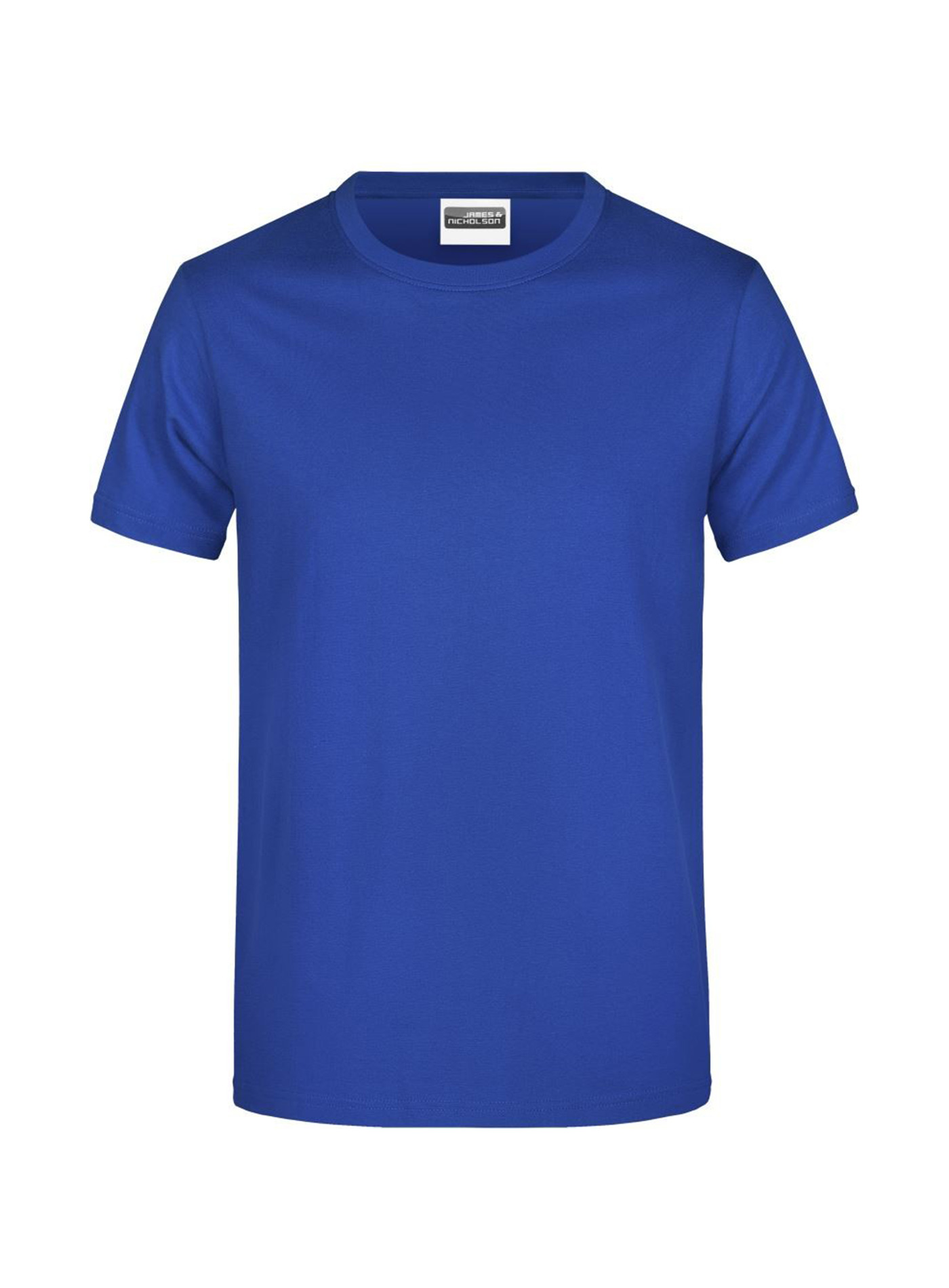 Pánské tričko James & Nicholson Heavy - Královská modrá 4XL