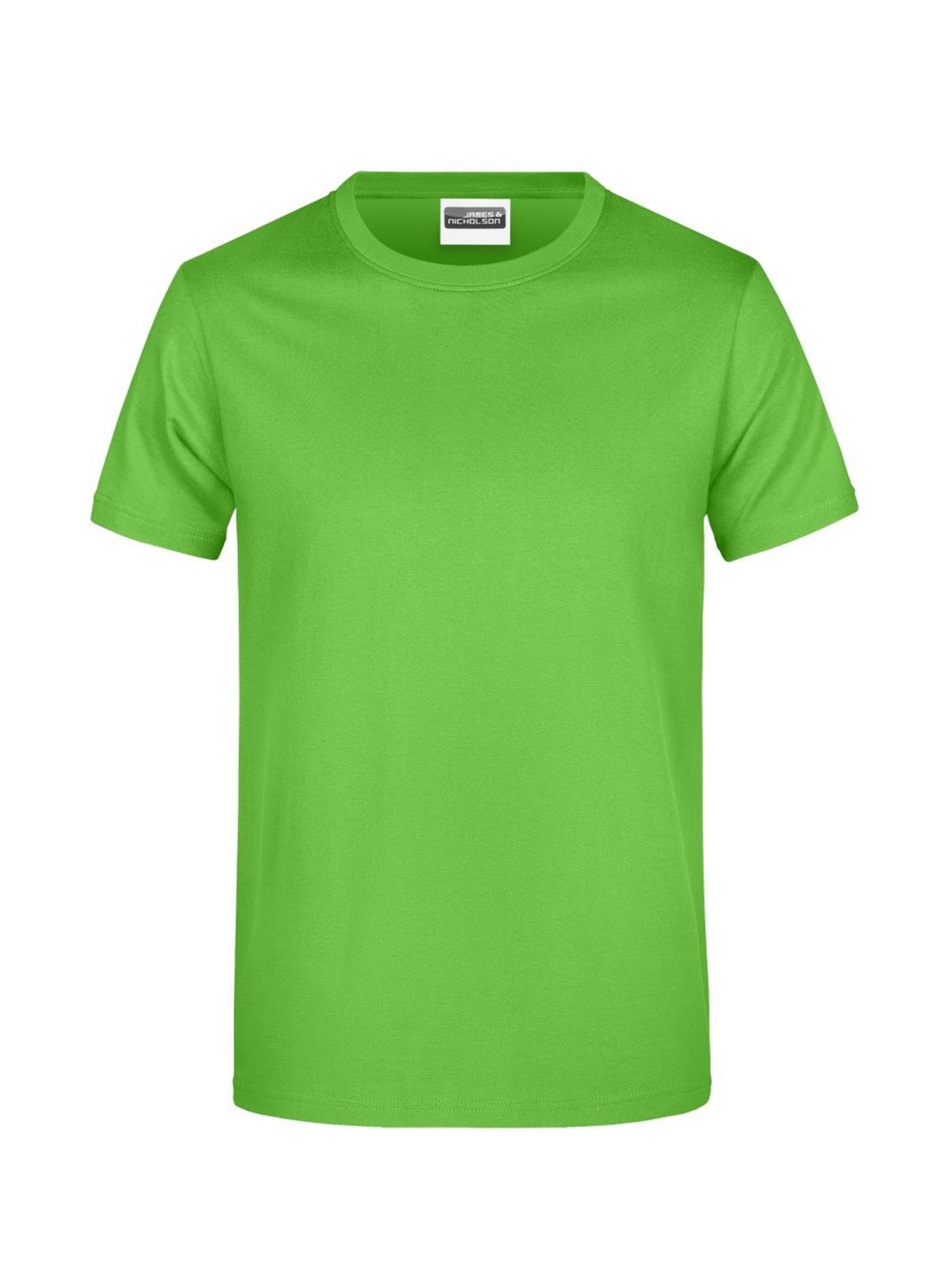 Pánské tričko James & Nicholson Heavy - Limetkově zelená L