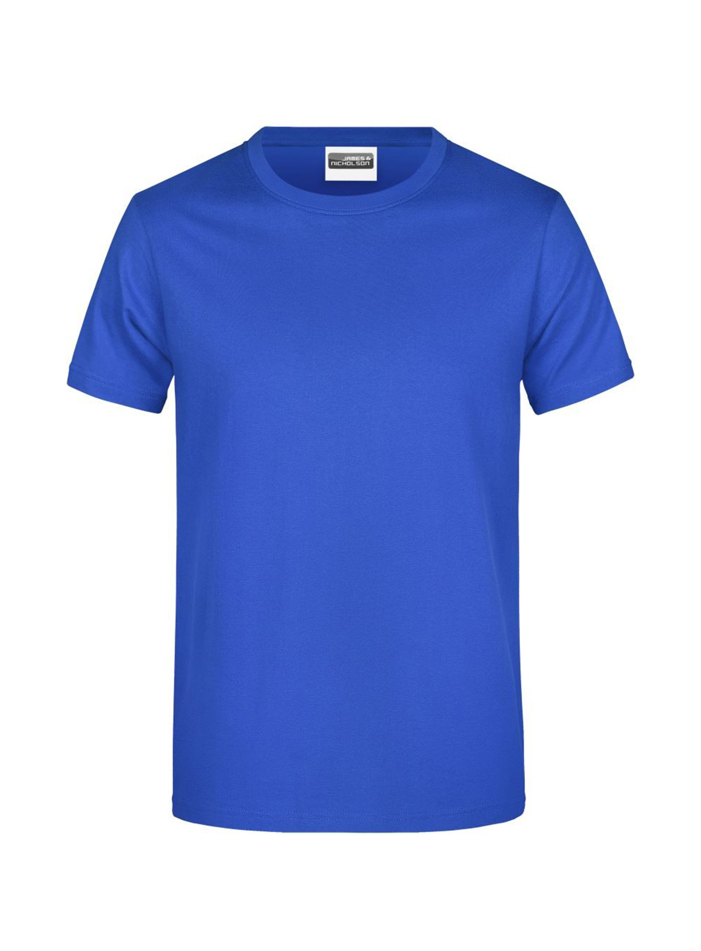 Pánské tričko James & Nicholson Heavy - Kobaltově modrá 5XL