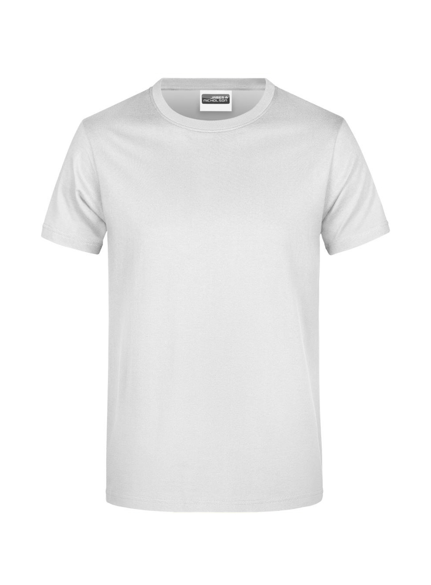 Pánské tričko James & Nicholson Heavy - Bílá 4XL