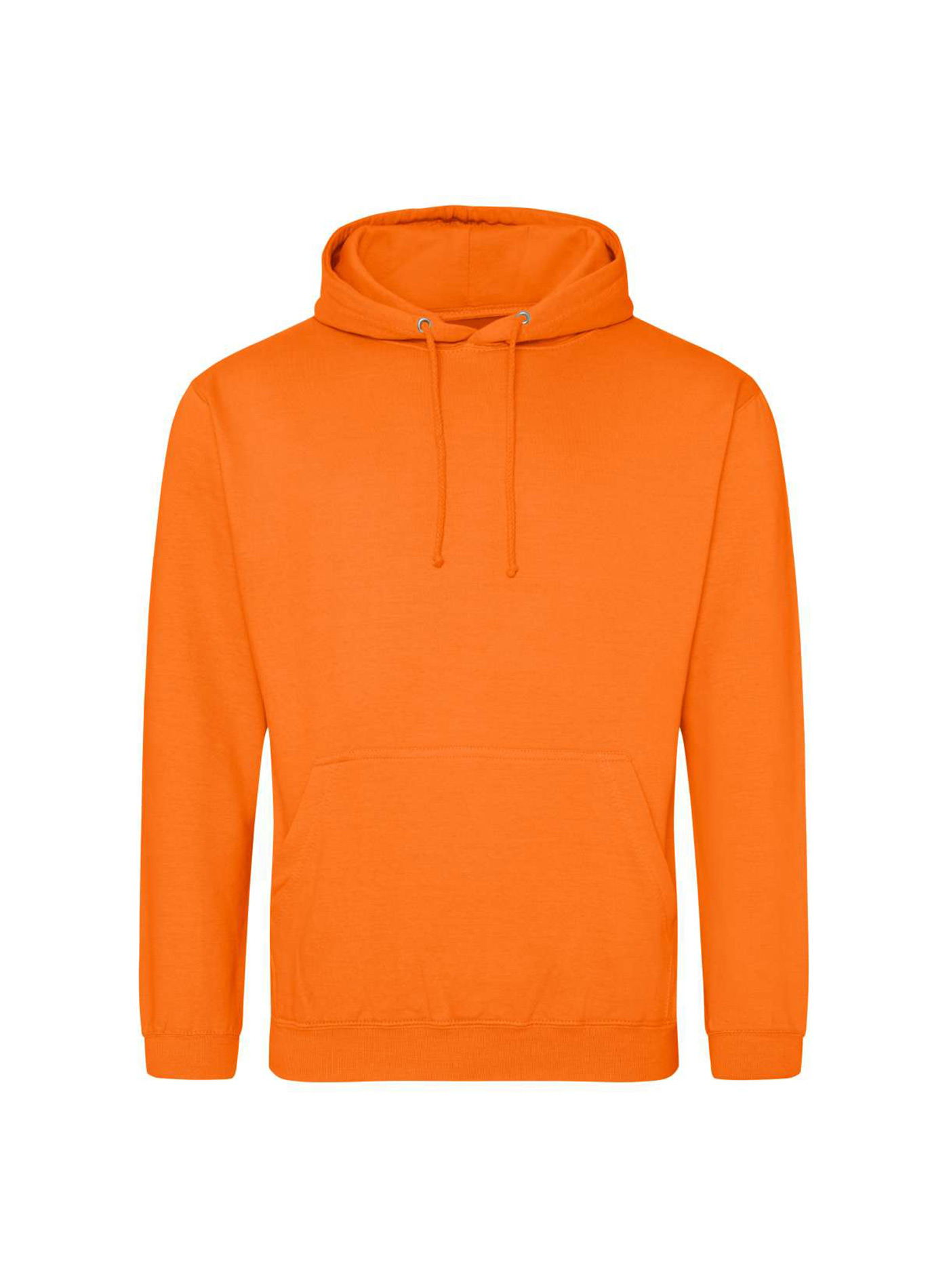 Mikina s kapucí unisex Just Hoods - Oranžová L