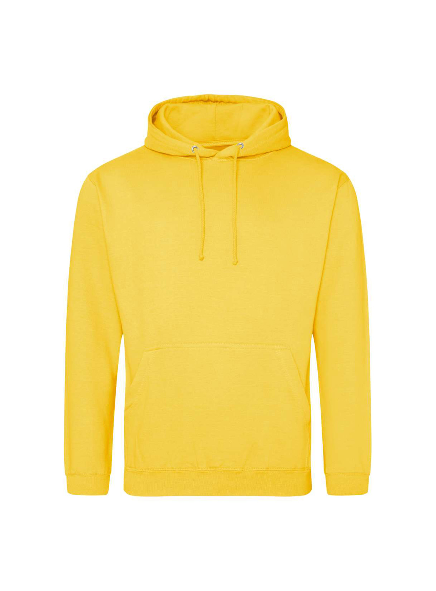 Mikina s kapucí unisex Just Hoods - Žlutá S