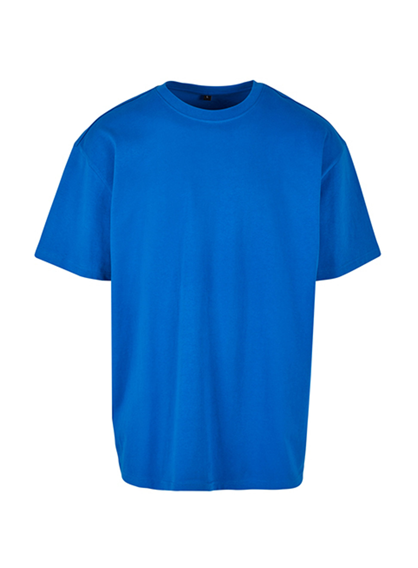 Mikinové tričko Built your Brand Oversize - Kobaltově modrá 4XL