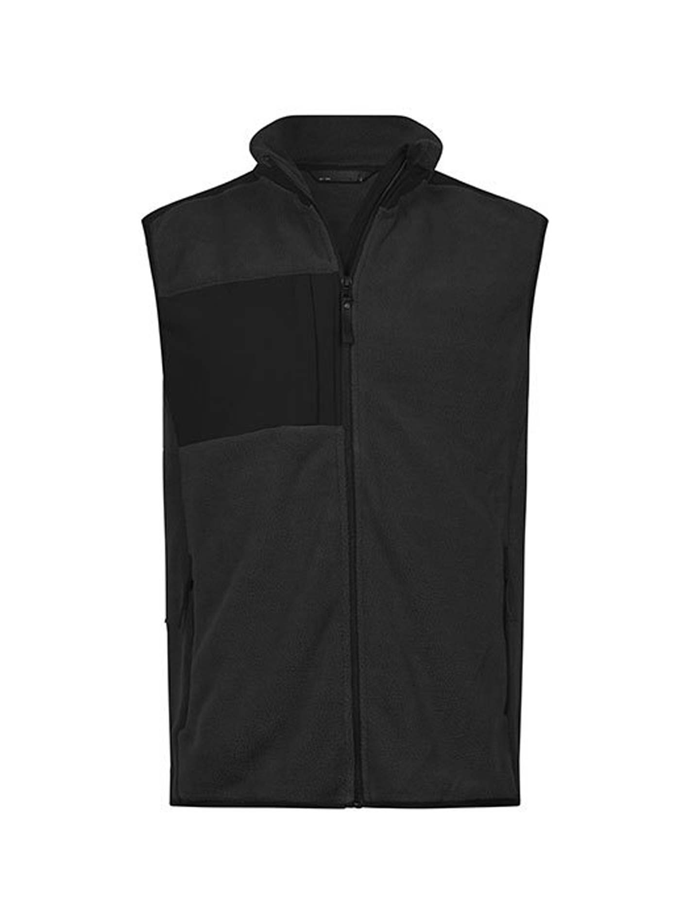 Pánská fleecová vesta Tee Jays Mountain - Černá XL