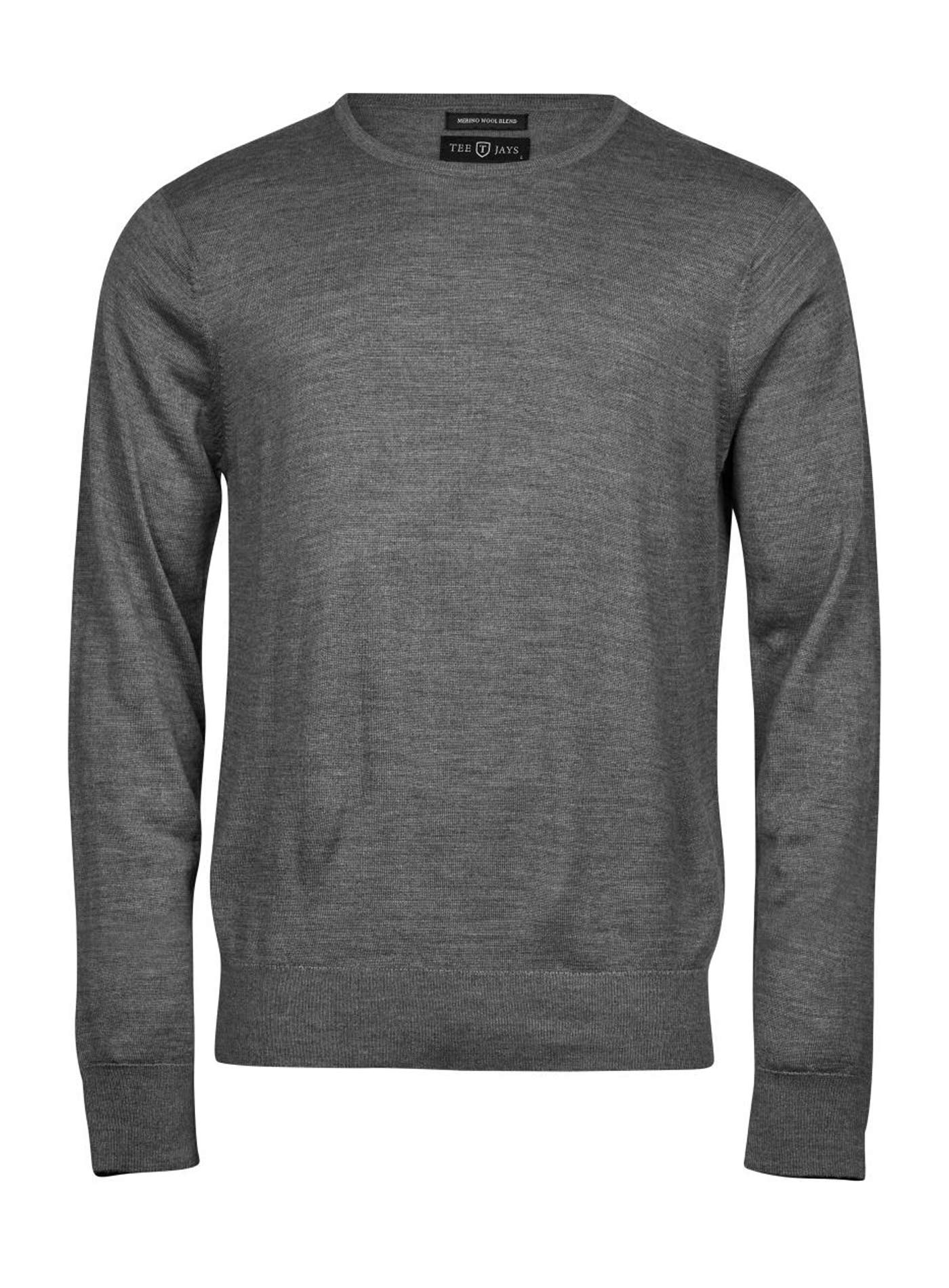 Pánský pulover Tee Jays - Šedá žíhaná XL