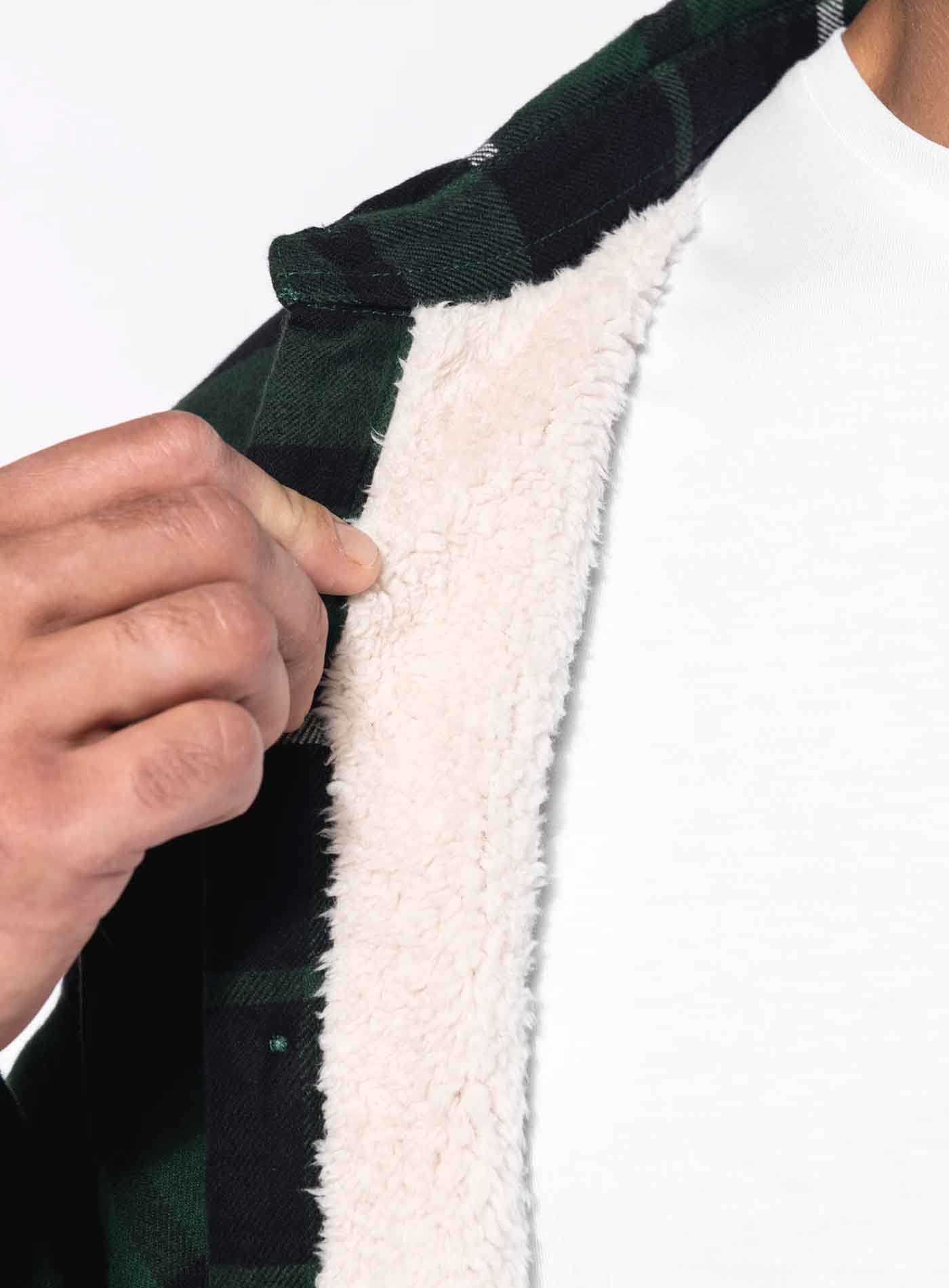 Zateplená pánská košile