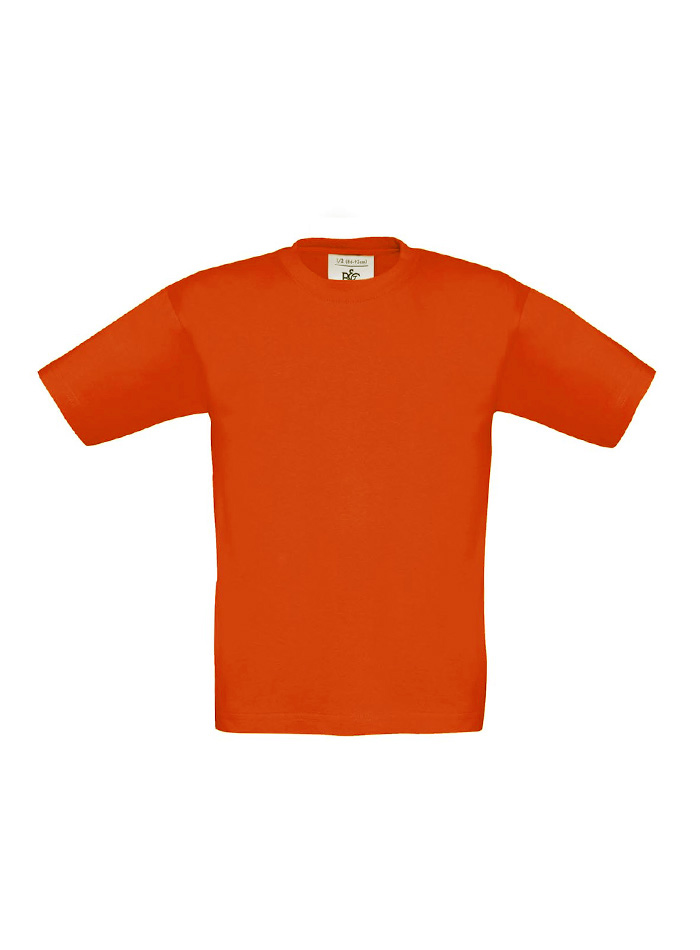 Klasické silné tričko - Oranžová 12/14 (152/164)