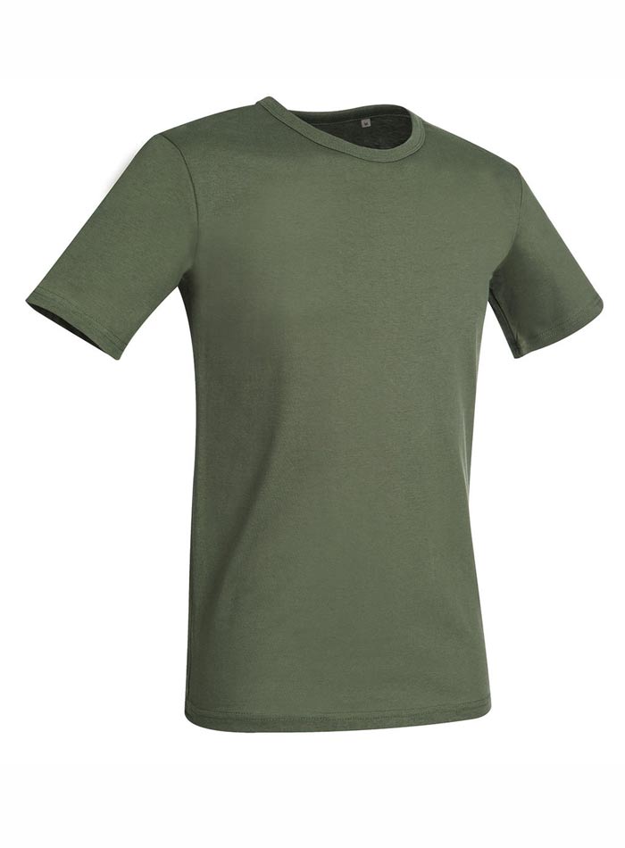 Pohodlné tričko Stedman - Olivově zelená XL