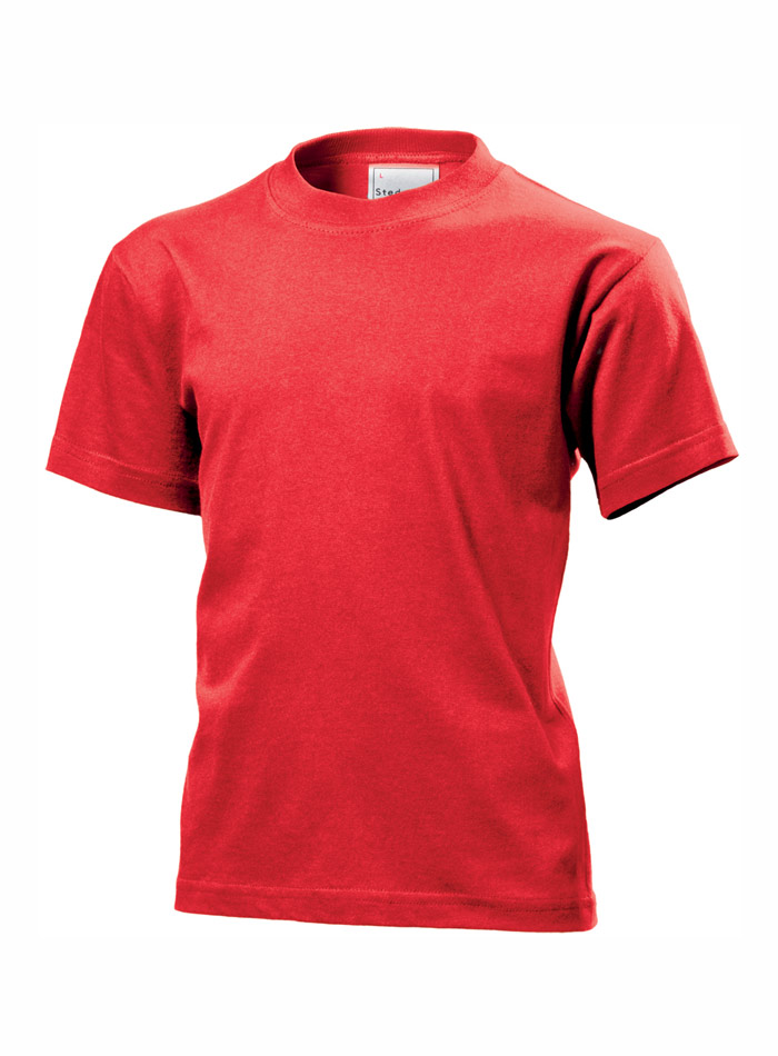 Prodloužené tričko - Červená M