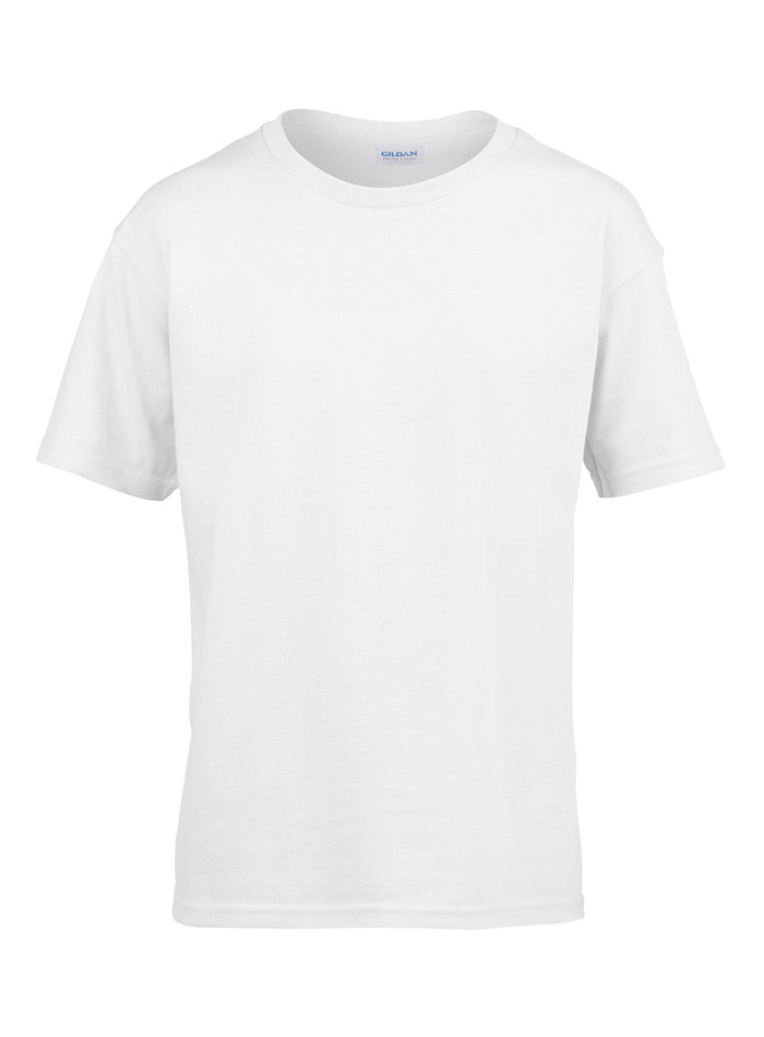 Dětské tričko Gildan Softstyle - Bílá XS