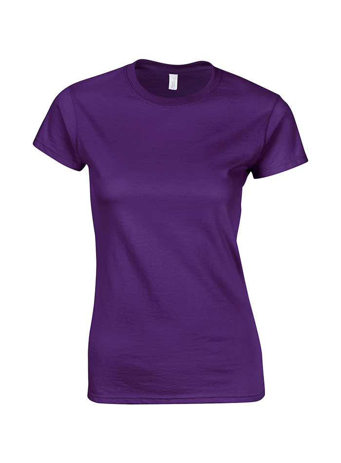 Přiléhavé tričko - fialová M