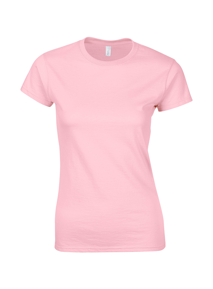 Přiléhavé tričko - Světle růžová XL
