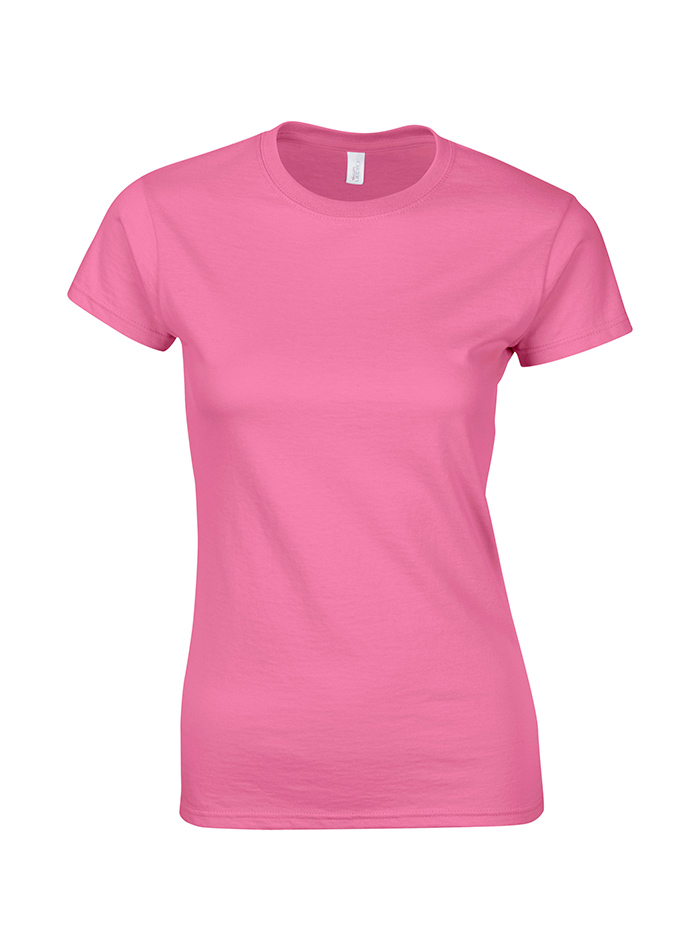 Přiléhavé tričko - Azalkově růžová XL