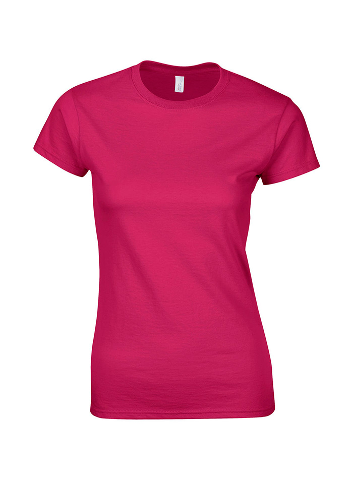 Přiléhavé tričko - Sytě růžová XL