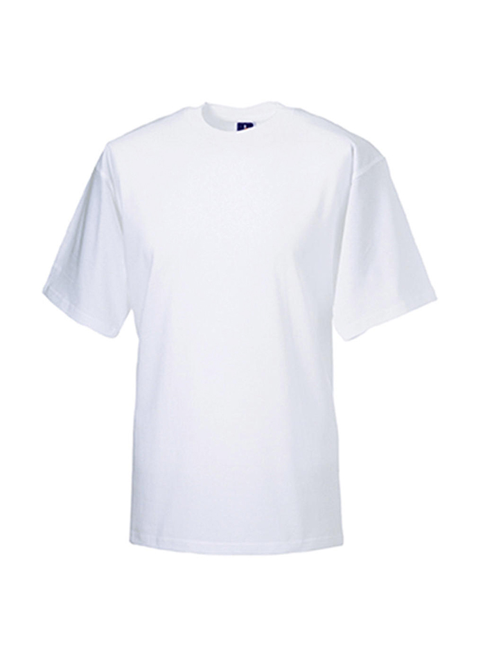 Tričko Jerzees - Bílá 4XL