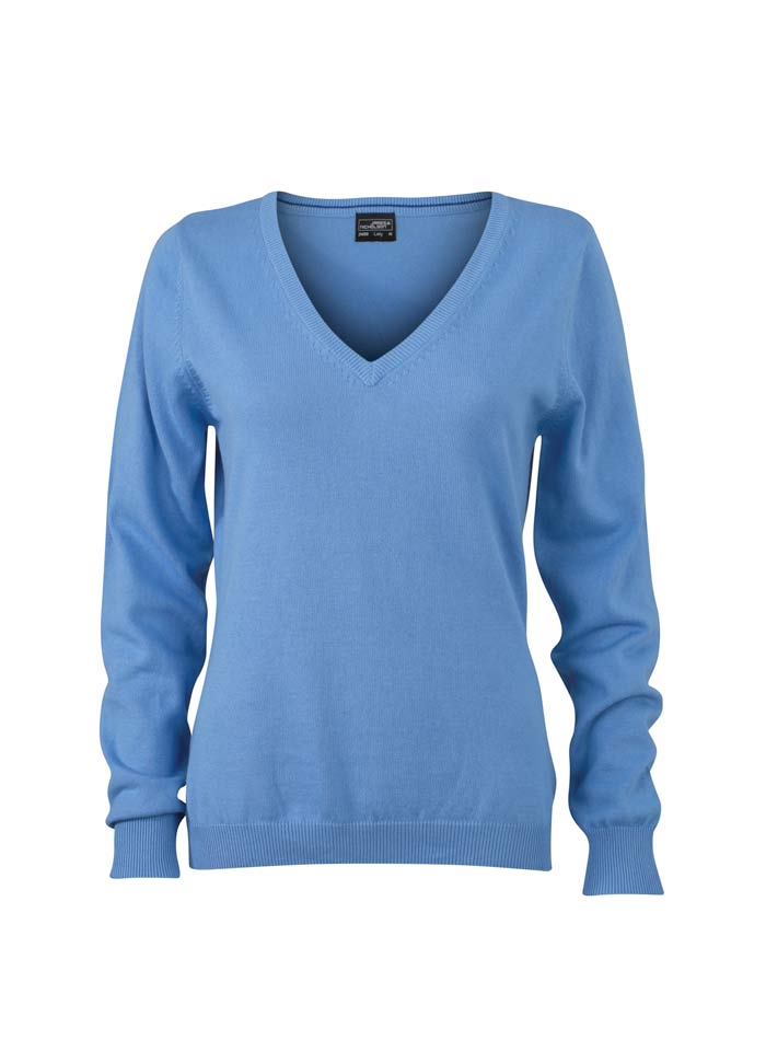 Pullover - Bledě modrá M