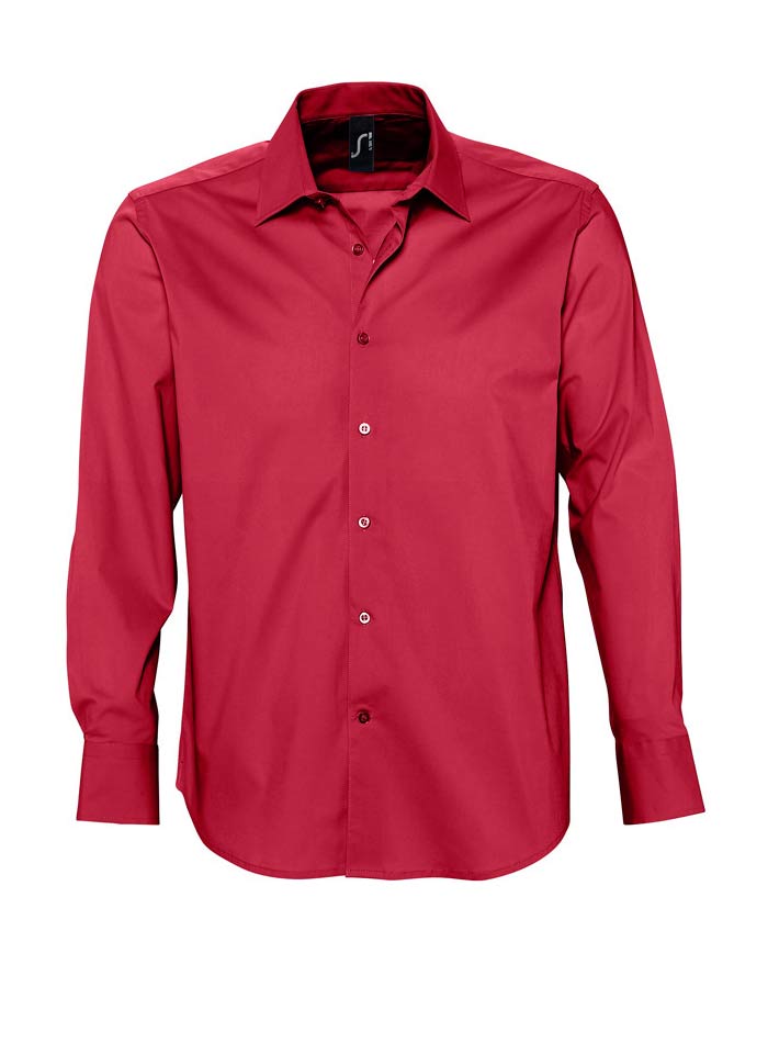 Košile Brighton - Tmavě červená L