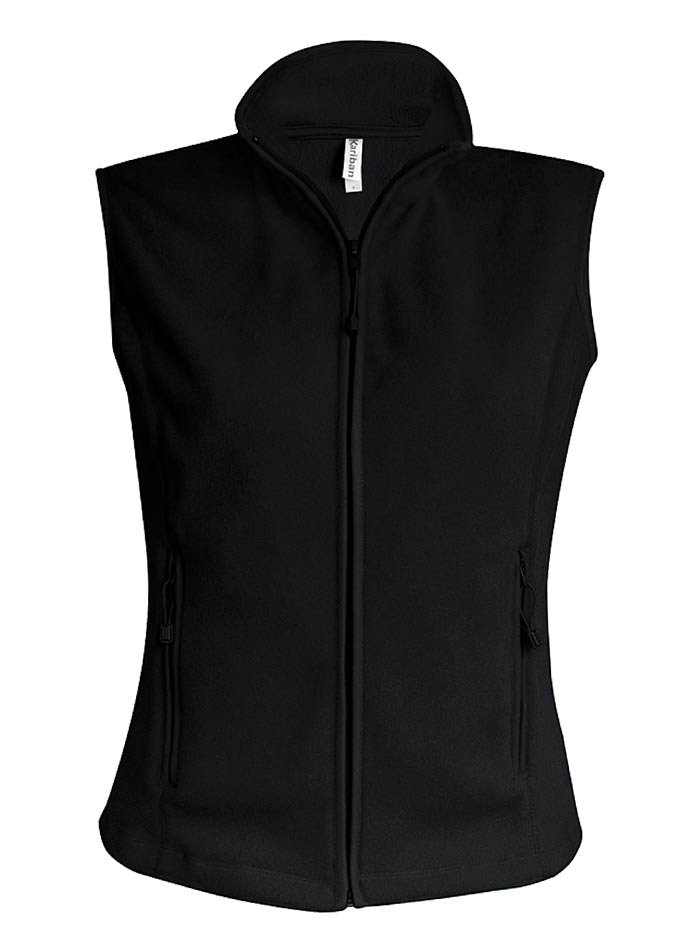 Fleecová vesta Melodie - černá XL