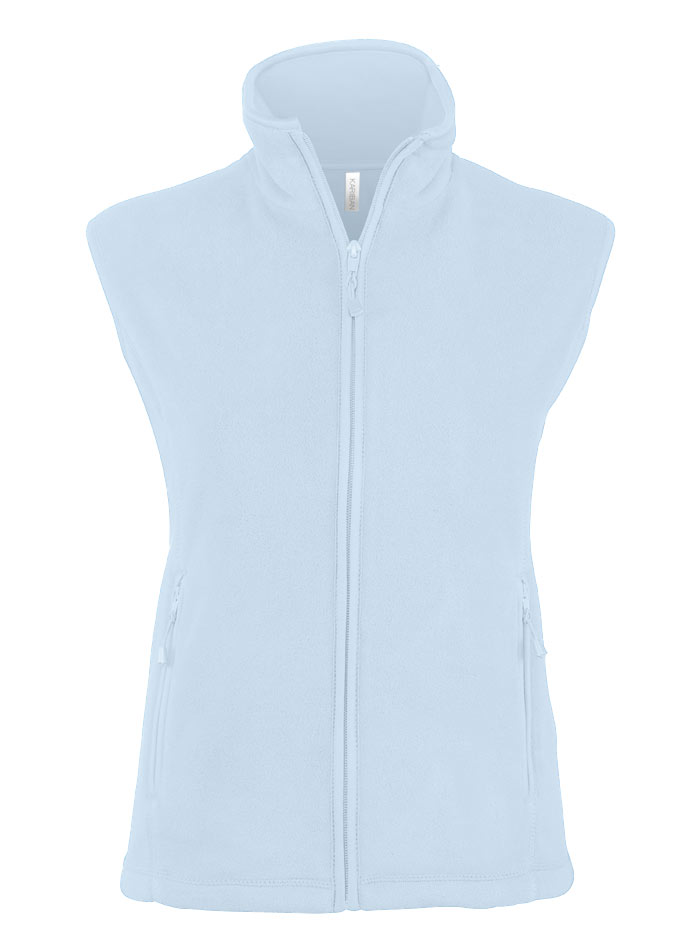 Fleecová vesta Melodie - Blankytně modrá XL