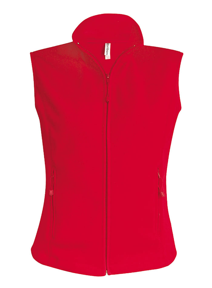 Fleecová vesta Melodie - Červená S