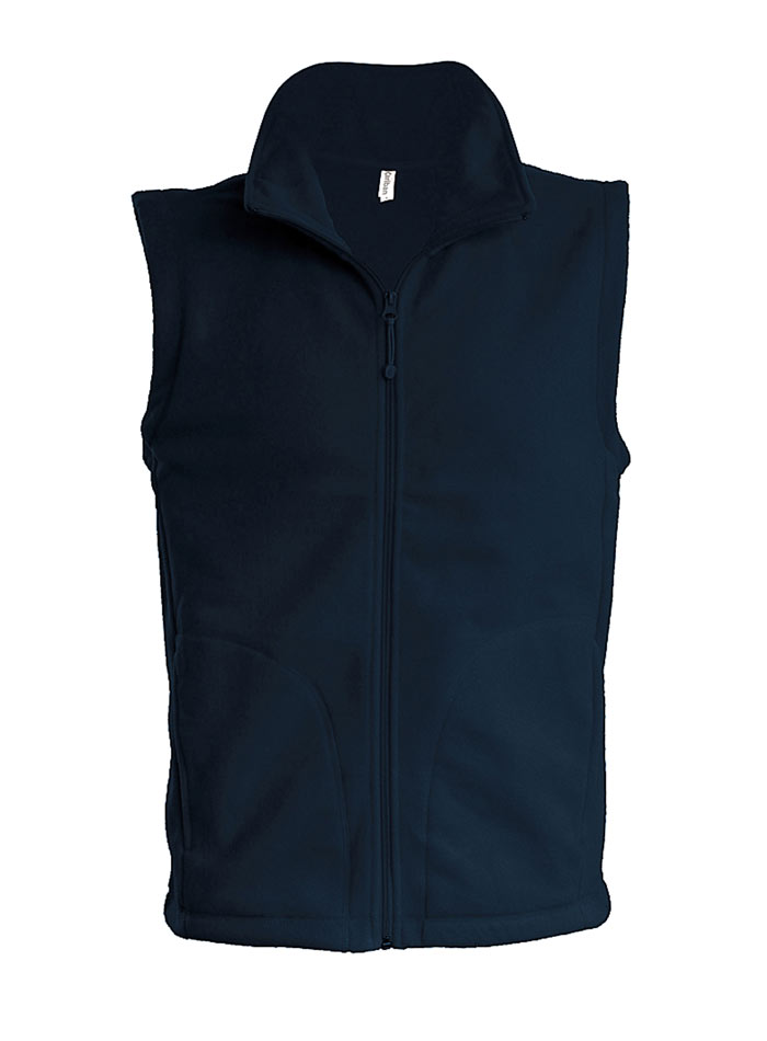 Fleecová vesta Luca - Námořní modrá 4XL