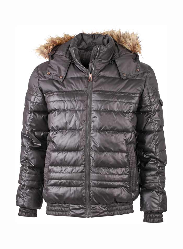 Pánska zimná bunda s kožušinkou