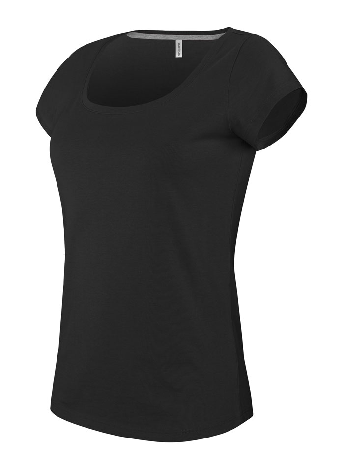 Dámské tričko Kariban - černá 3XL