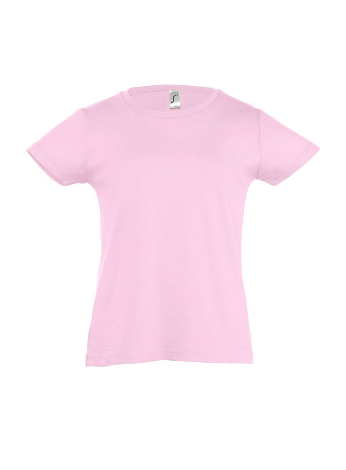 Dívčí tričko Cherry - Světle růžová 10 Y