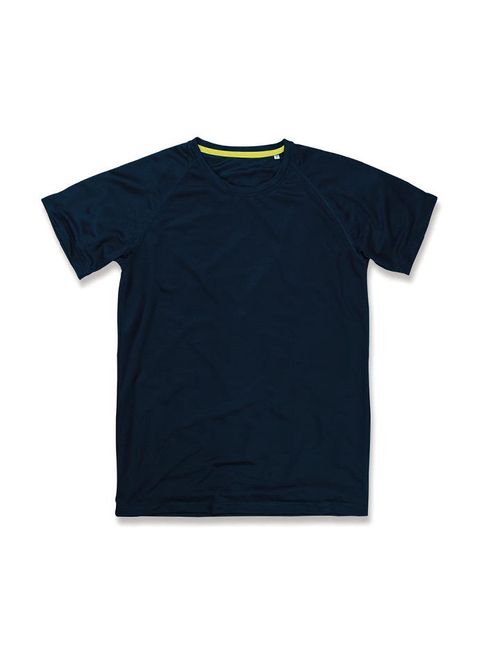 Pánské sportovní tričko Active raglan - Tmavá modrá XL