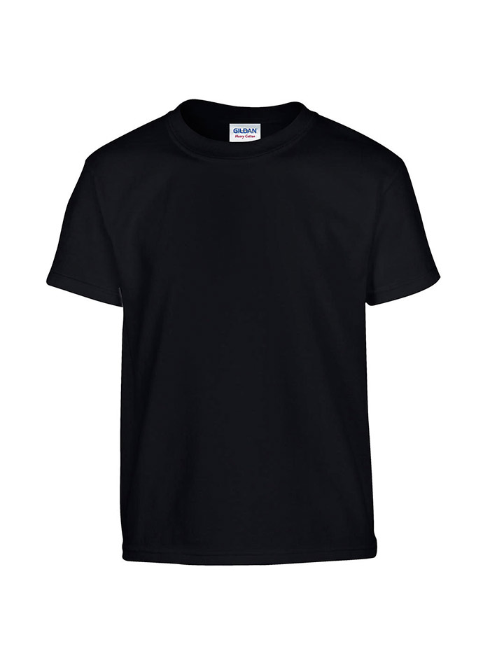 Dětské tričko Gildan Heavy Cotton Youth - černá XL