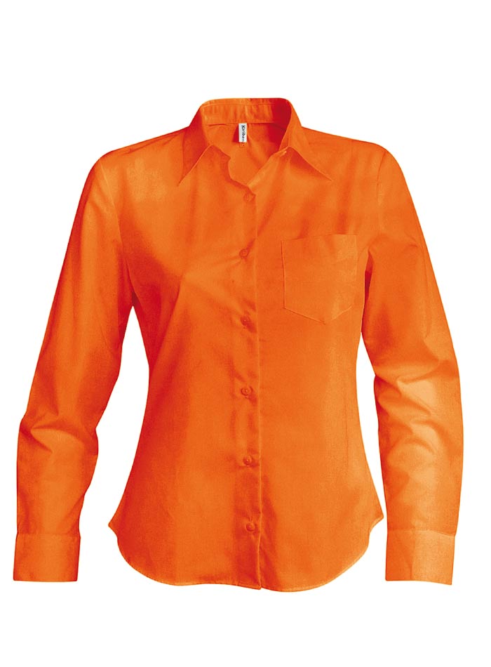 Dámská košile Jessica - Oranžová 4XL