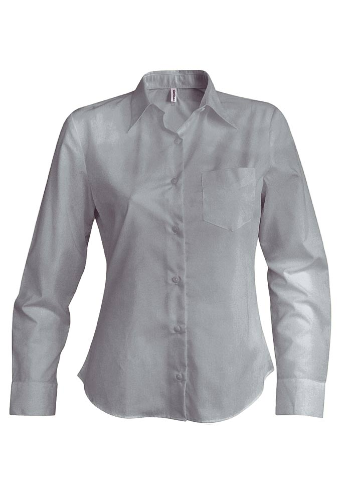 Dámská košile Jessica - Stříbrná XL