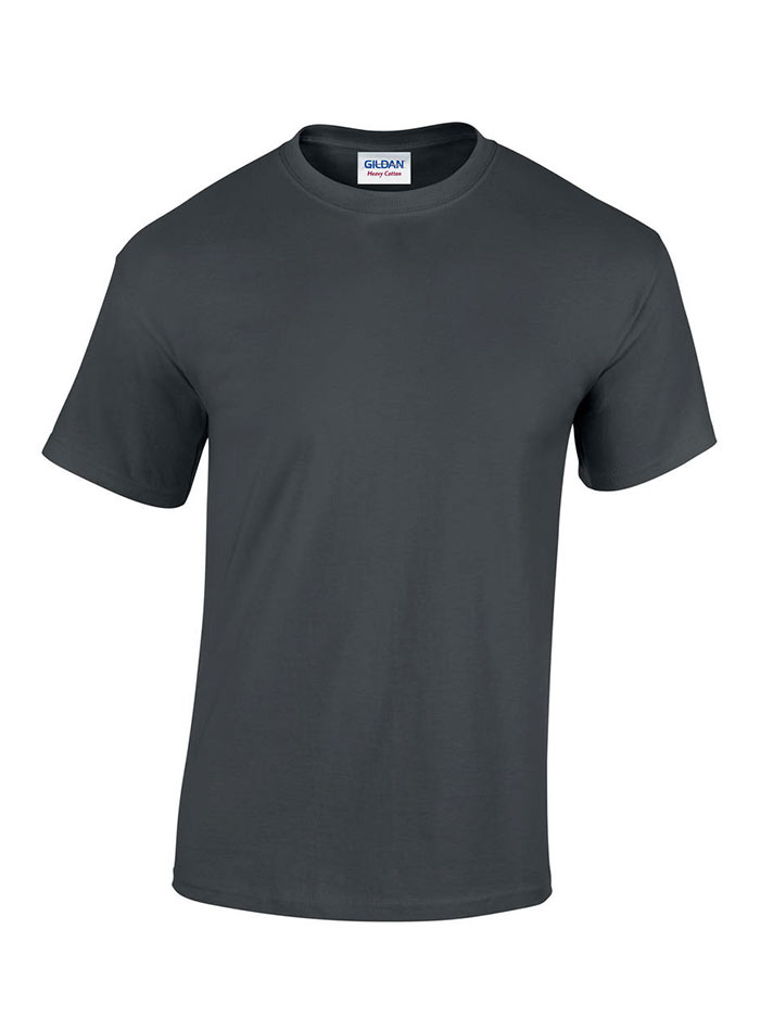 Pánské tričko Gildan Heavy Cotton - Charcoal L