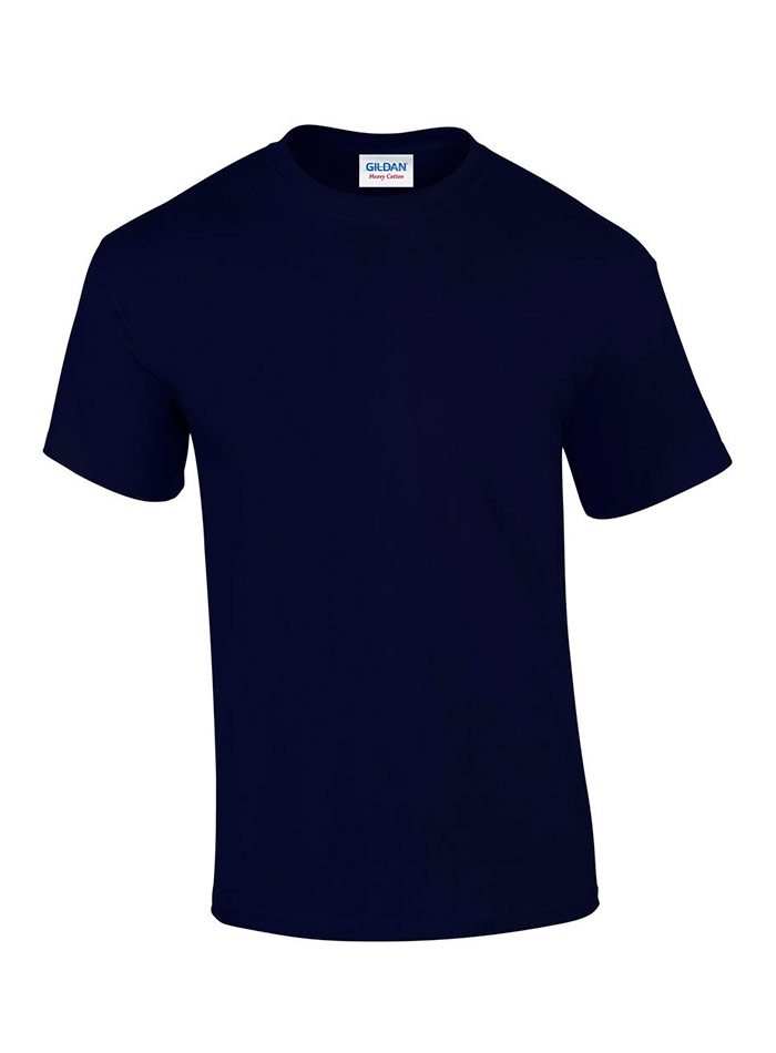Pánské tričko Gildan Heavy Cotton - Námořní modrá 4XL