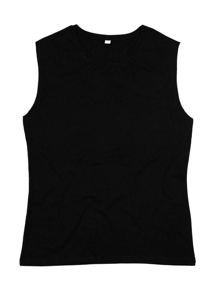 Dámské tričko bez rukávů - černá XL