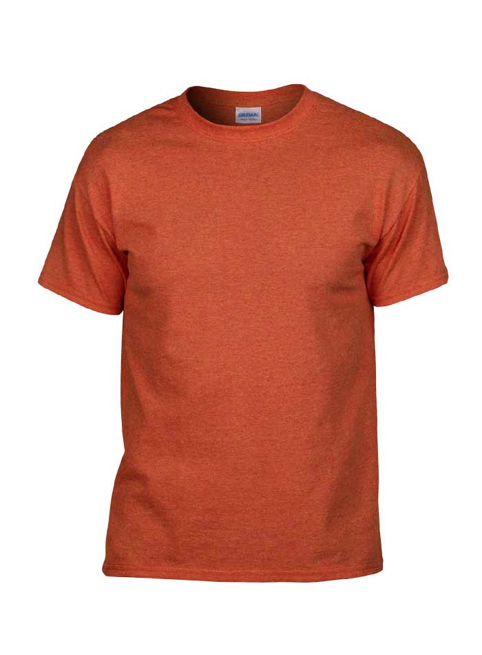 Pánské tričko Gildan Heavy Cotton - Oranžová XXL