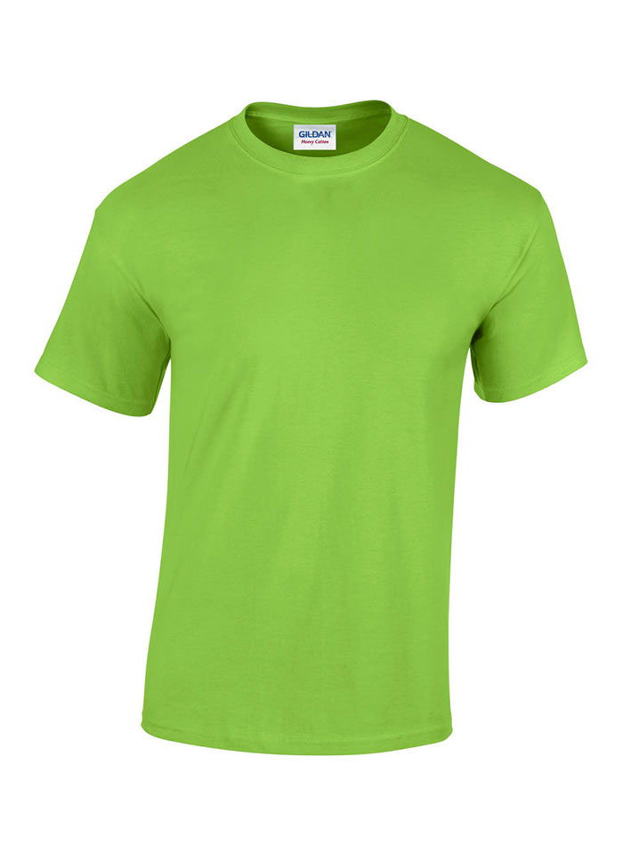 Pánské tričko Gildan Heavy Cotton - Limetková 3XL