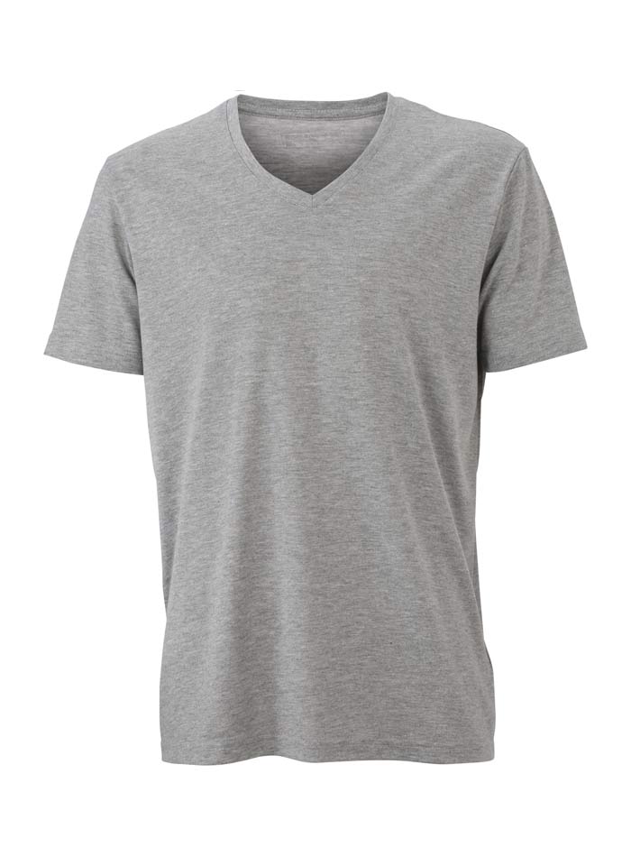 Pánské tričko Melange - Šedá XL