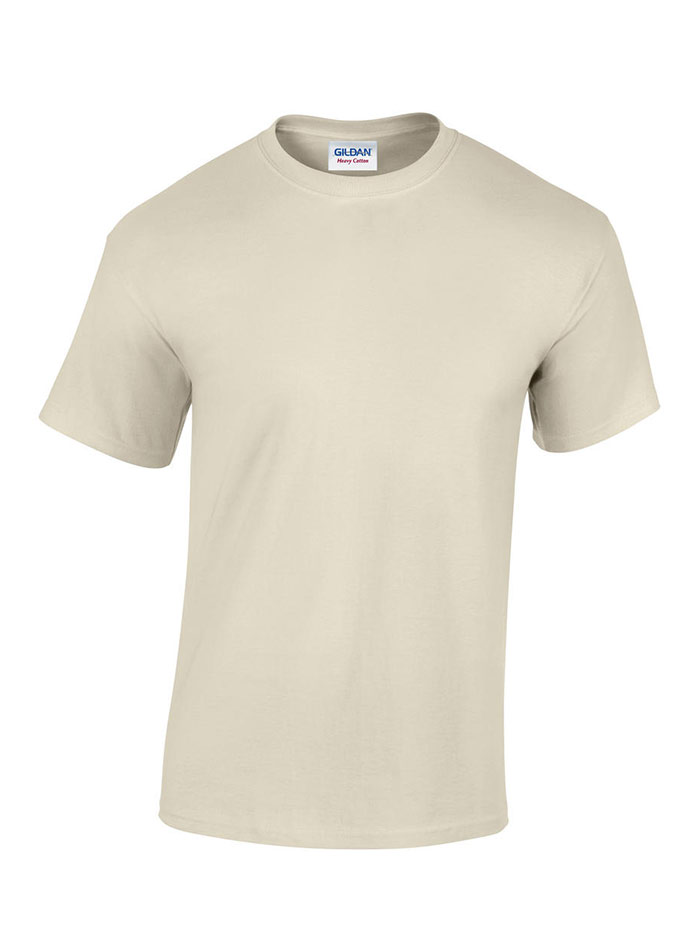 Pánské tričko Gildan Heavy Cotton - Přírodní 3XL