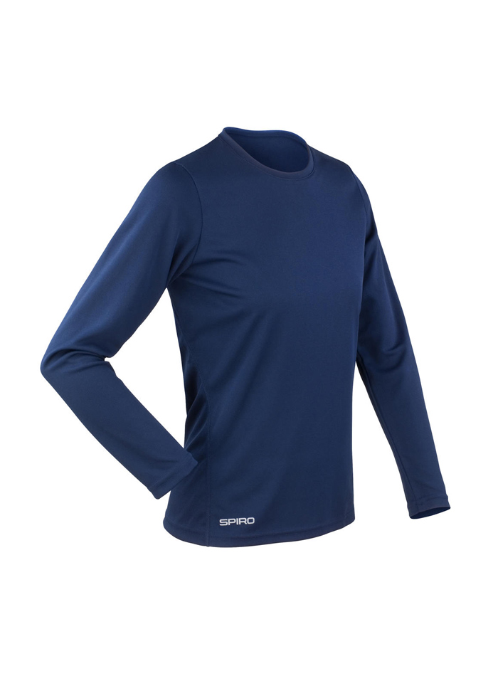 Dámské tričko Performance s dlouhým rukávem - Námořní modrá XL