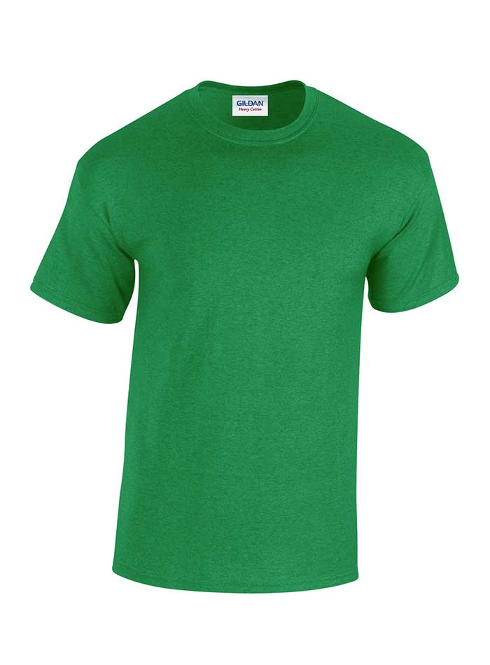 Pánské tričko Gildan Heavy Cotton - Irská zelená XL