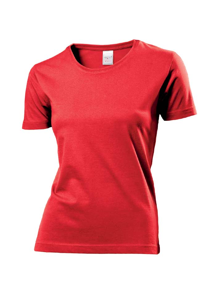 Bavlněné tričko Stedman - Červená XXL
