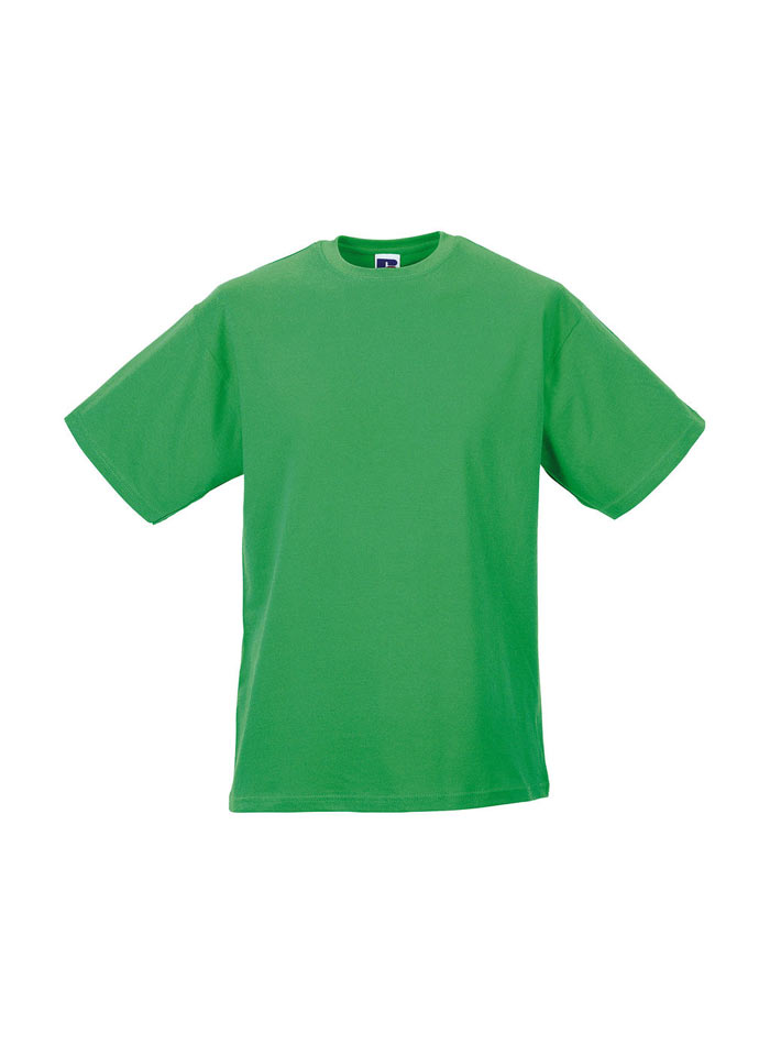 Lehké pánské tričko - jablíčkově zelená S