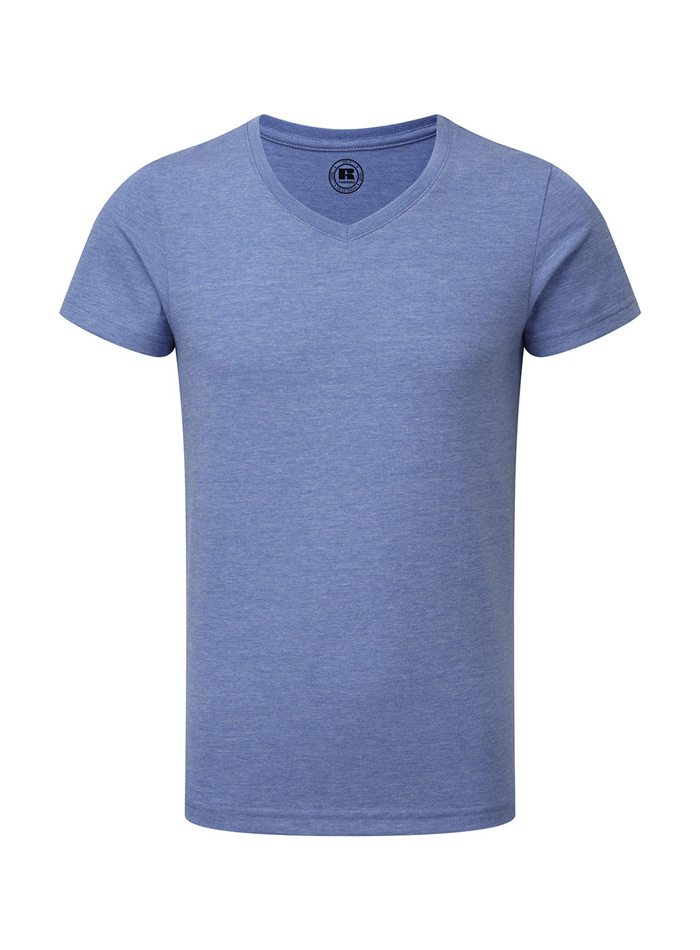 Chlapecké tričko HD V-výstřih - Kobaltově modrá 128 (7-8)