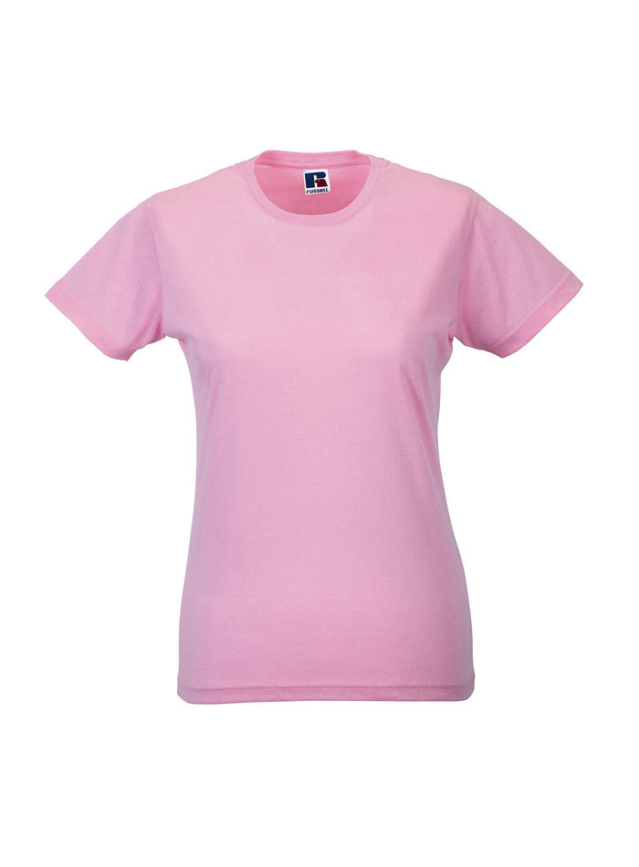 Dámské tričko Slim - Světle růžová S